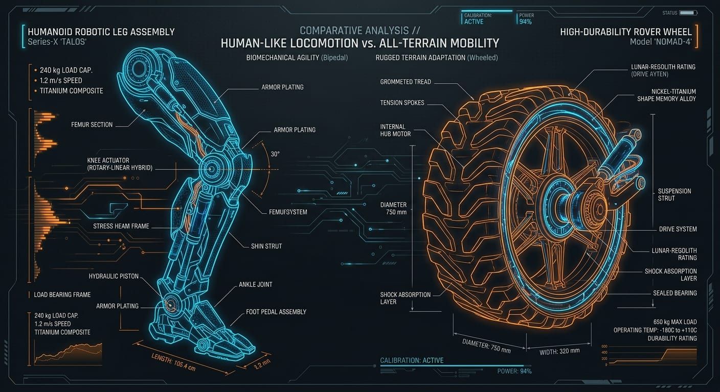 Why Do Robots Walk Instead of Using Wheels? - Apogee Log