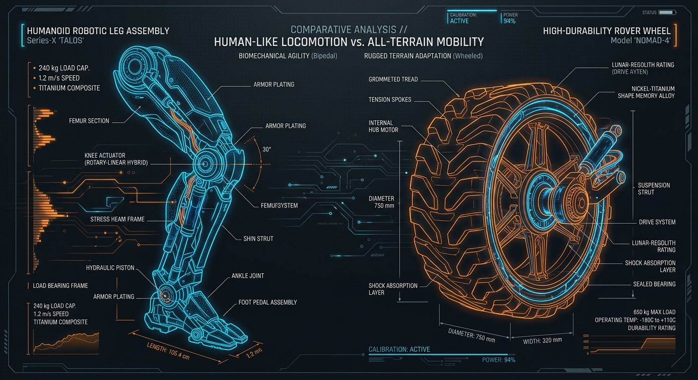 Why Do Robots Walk Instead of Using Wheels? - Apogee Log Analysis